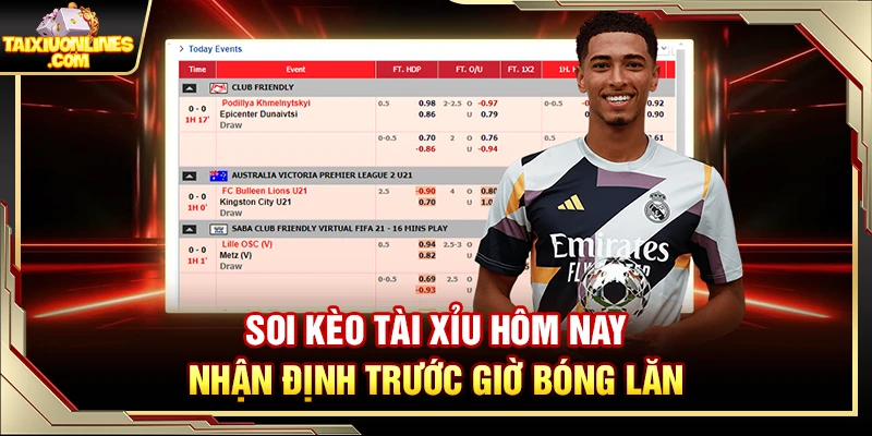 Soi Kèo Tài Xỉu Hôm Nay – Nhận Định Trước Giờ Bóng Lăn